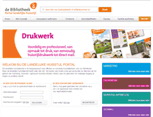 Tablet Screenshot of portal.landelijkehuisstijl.nl